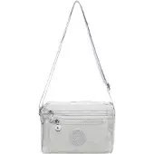 Mindesa Sac à bandoulière gris clair