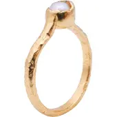 Haze&Glory Bague or / blanc perle