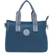 Mindesa Sacs à main bleu / blanc