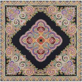 Roeckl Foulard 'SQUARE GARDEN PAISLEY' mélange de couleurs
