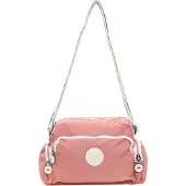 Mindesa Sac à bandoulière rose / blanc