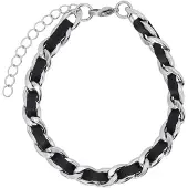 Heidemann Bracelet 'Robin' noir / argent