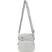 Mindesa Sac à bandoulière gris clair