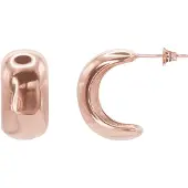 Heidemann Boucles d'oreilles 'Plinia ' or rose