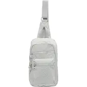 Mindesa Sac à bandoulière gris clair