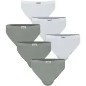 Normani Slip gris / blanc