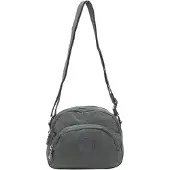 Mindesa Sac à bandoulière gris foncé