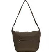 Mindesa Sac à bandoulière brun foncé