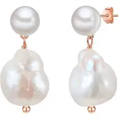 Glanzstücke Boucles d'oreilles blanc