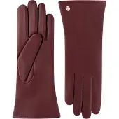 Roeckl Gants 'PRAG' lie de vin / rouge carmin / rouge foncé