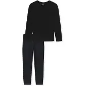 Schiesser Pyjama long noir