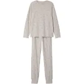 TWO SOON Pyjama gris clair / rose