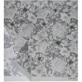 Roeckl Écharpe 'FLOWER WIND' gris / gris clair