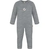 Normani Barboteuse / body 'Waverly' gris / mélange de couleurs