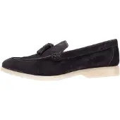 JOOP! Chaussure basse 'Velluto Franjo' bleu foncé