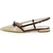 Evita Escarpins à bride arrière 'SONIA' beige