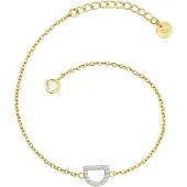 Glanzstücke Bracelet jaune d'or / argent