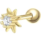 Glanzstücke Boucles d'oreilles jaune d'or