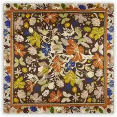 Codello Foulard vert / mélange de couleurs