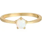 Rafaela Donata Bague jaune d'or / blanc