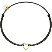 Glanzstücke Bracelet or / noir