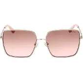 GUESS Lunettes de soleil marron / or