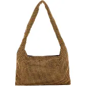 NAEMI Sac bandoulière or / noir