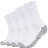Camano Chaussettes de sport gris / blanc