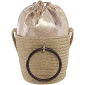 HEINE Poche ventrale beige clair