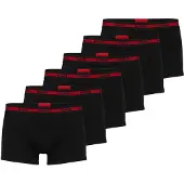 HUGO Boxers rouge clair / noir