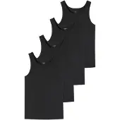 Schiesser Maillot de corps noir