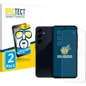BROTECT Protection Clair (Samsung Galaxy A35), Téléphone portable : film de protection, Transparent