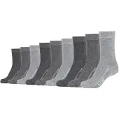 Mustang Chaussettes 'True Denim' anthracite / graphite / gris clair / gris chiné