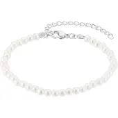Heidemann Bracelet 'Juliane' argent / blanc perle