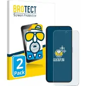 BROTECT Protection Mat (Nothing Phone (2a)), Téléphone portable : film de protection, Gris