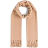 Marie Lund Écharpe camel