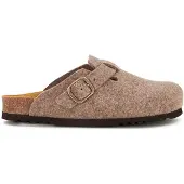 Scholl Sabots Scholl Women Fae Nouveau Feutre Light Brown-Taille 38