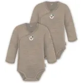 Normani Barboteuse / body beige / blanc