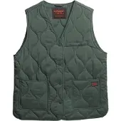Superdry Gilet vert foncé