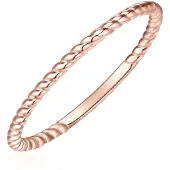 Glanzstücke Bague or rose