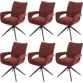 MCW Chaise de salle à manger -O78 (lot de 6)