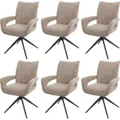 MCW Chaise de salle à manger -O78 (lot de 6)