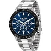 Sector 270 45 Mm Chronograph Watch Argenté Homme