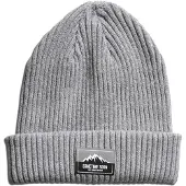 SOMETIME SOON Bonnet gris clair / noir