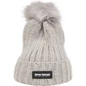 Bruno Banani Bonnet gris chiné / noir