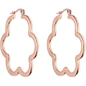 Purelei Boucles d'oreilles 'Bloom' or rose