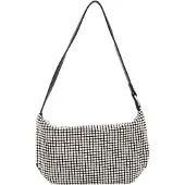 NAEMI Sac bandoulière noir / argent