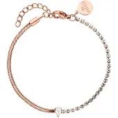 Purelei Bracelet 'Fire Fusion' or rose / transparent