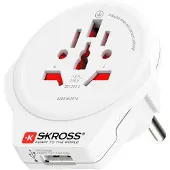 Skross Fiche universelle mondiale - Prise : A, B, F, G I, J, L