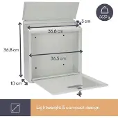 Gardalux BOÎTE AUX LETTRES - MONACO - BLANC -